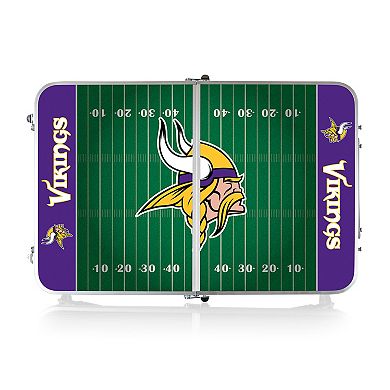 Picnic Time Minnesota Vikings Mini Portable Folding Table