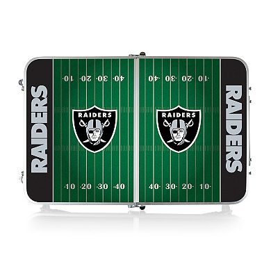 Picnic Time Las Vegas Raiders Mini Portable Folding Table