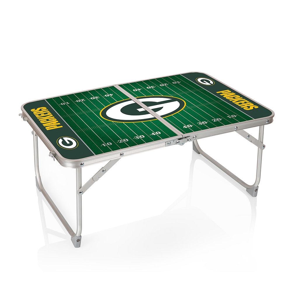 Picnic Time Green Bay Packers Mini Portable Folding Table