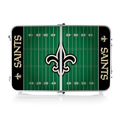 Picnic Time New Orleans Saints Mini Portable Folding Table