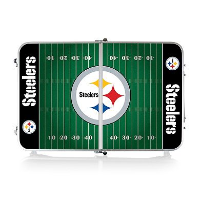 Picnic Time Pittsburgh Steelers Mini Portable Folding Table