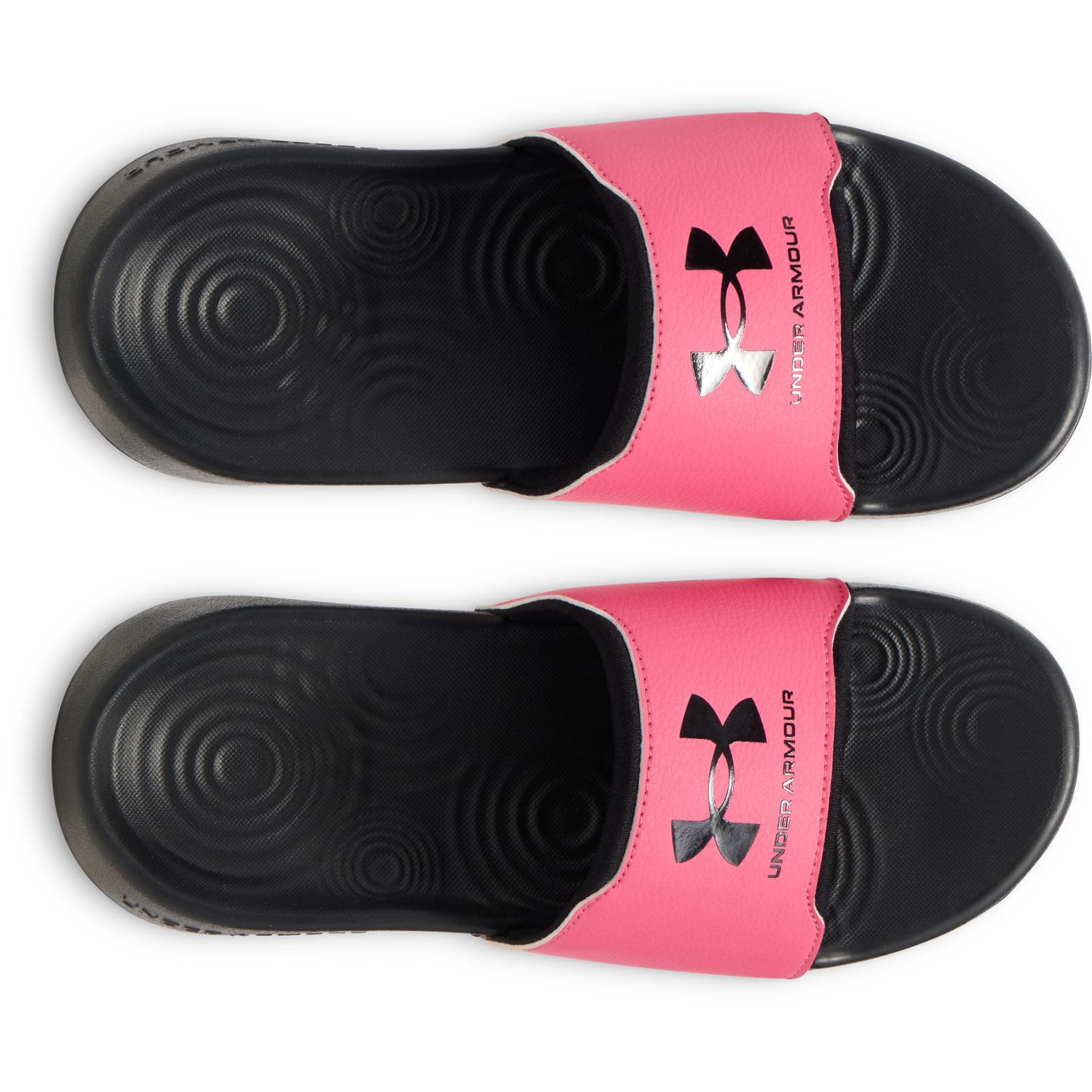 Under Armour Kids Slide Sandals - Cream and Black Under Armour Men main image 3