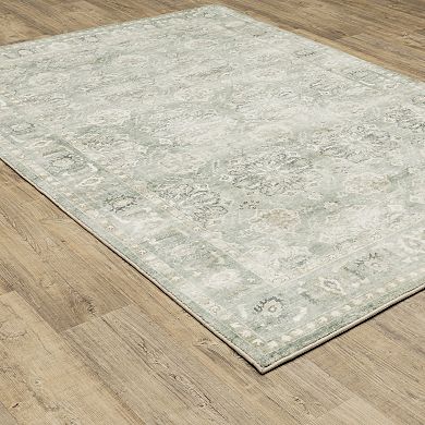 StyleHaven Sorrento Faded Ornate Area Rug