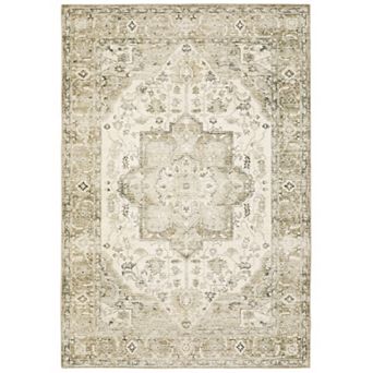 StyleHaven Sorrento Bohemian Medallion Area Rug