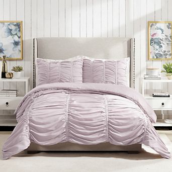 Modern Heirloom Emily Textured Comforter Set with Shams