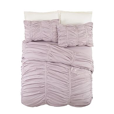 Modern Heirloom Emily Textured Comforter Set with Shams