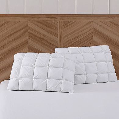 Charisma Luxe Down Alternative Chamber Standard 2-pack Pillow Set
