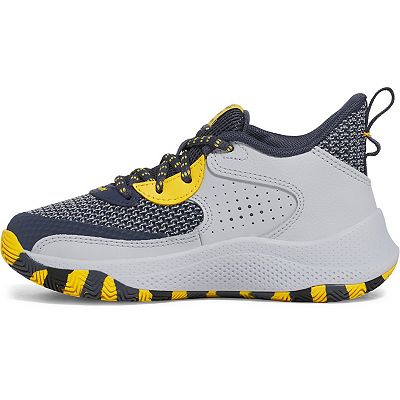 バスケットボール UNDER ARMOUR - UNDER ARMOUR CURRY 4 MID KIDS 23.5 Under Armour Curry 4 Mid Basketball Shoe Boy's Preschool