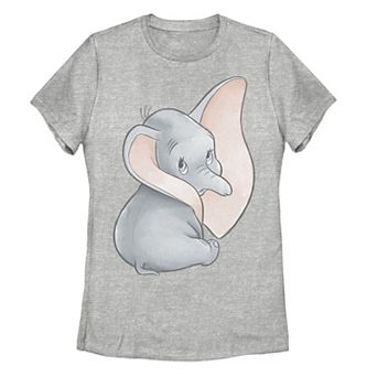 Disney's Dumbo Juniors' Classic Big Ears Cute Graphic Tee