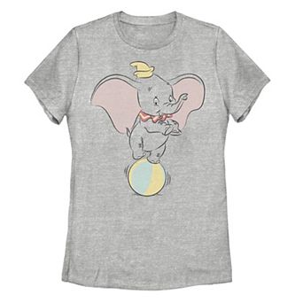 Disney's Dumbo Juniors' Ball Balance Cute Pose Graphic Tee