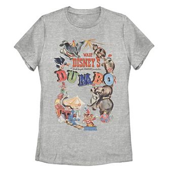 Disney's Dumbo Juniors' Vintage Movie Poster Tee