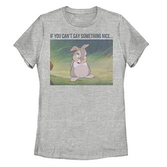 Disney's Bambi Thumper Juniors' "If You Can't Say Something Nice" Tee