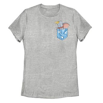 Disney's Dumbo Juniors' In Star Pocket Tee