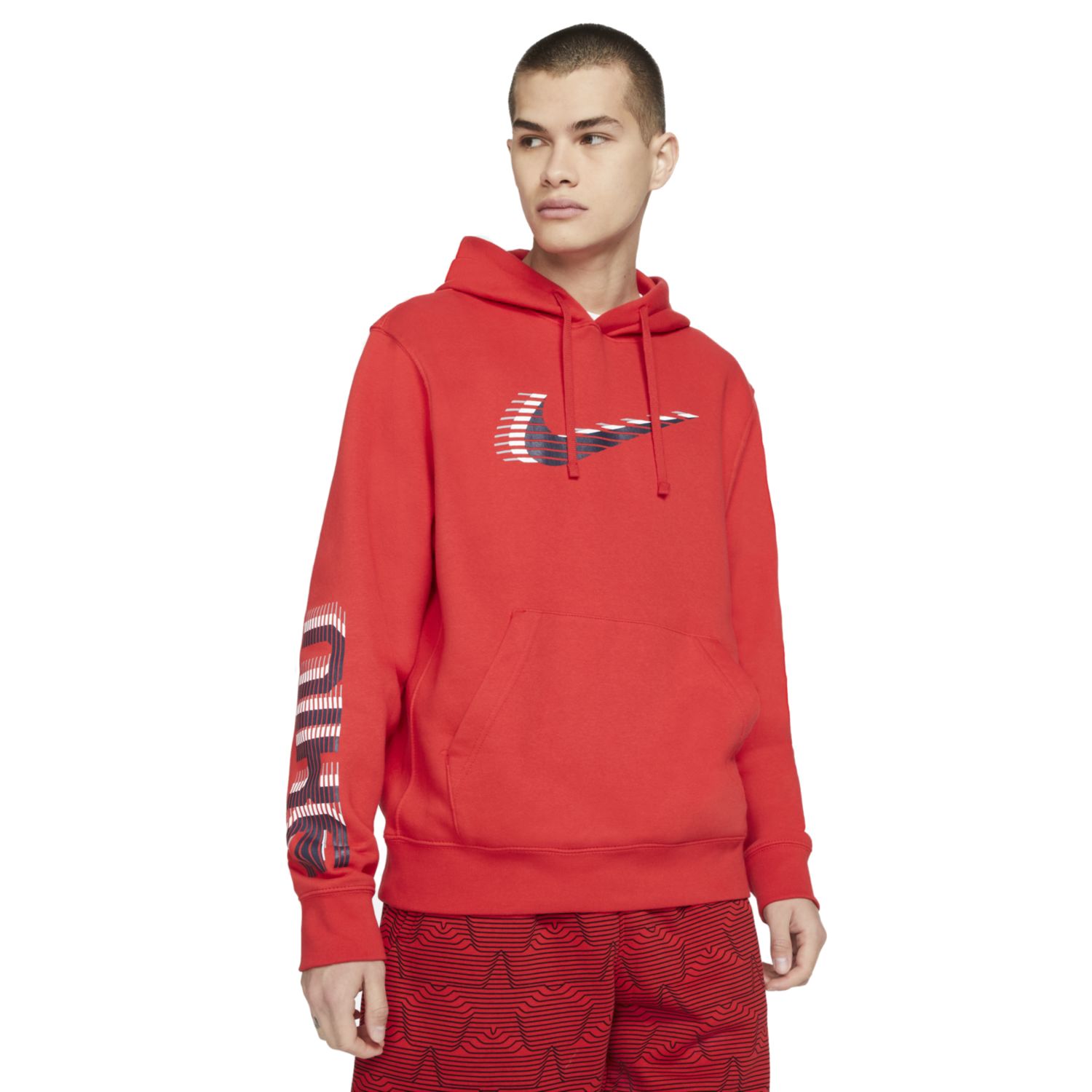 pink nike hoodie mens