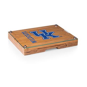 Picnic Time Kentucky Wildcats Concerto Glass-Top Cheese Cutting Board & Tools Set