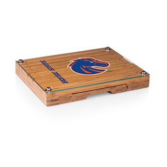 Picnic Time Boise State Broncos Concerto Glass-Top Cheese Cutting Board & Tools Set