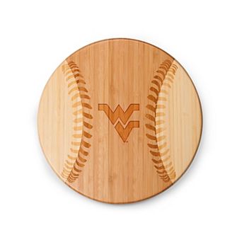 Picnic Time West Virginia Mountaineers Home Run! Baseball Cutting Board & Serving Tray