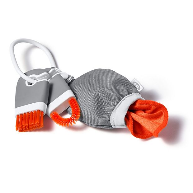 OXO GG DEEP CLEAN BRUSH SET - ORANGE 