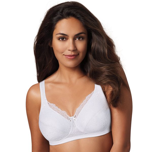 Playtex E515 18 Hour Perfect Lift Wirefree Bra with Inner Boost U Panels  Black