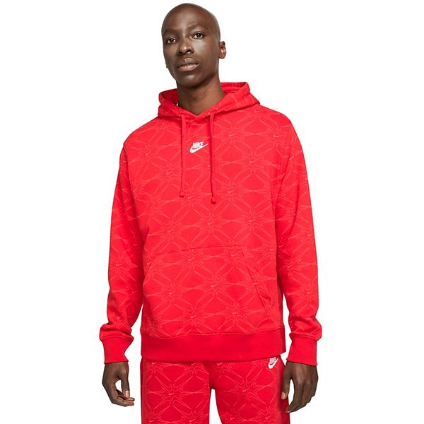 Big & Tall Nike Allover Print Club Hoodie