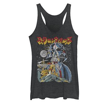 Juniors' Star Wars Kanji Poster Tank Top