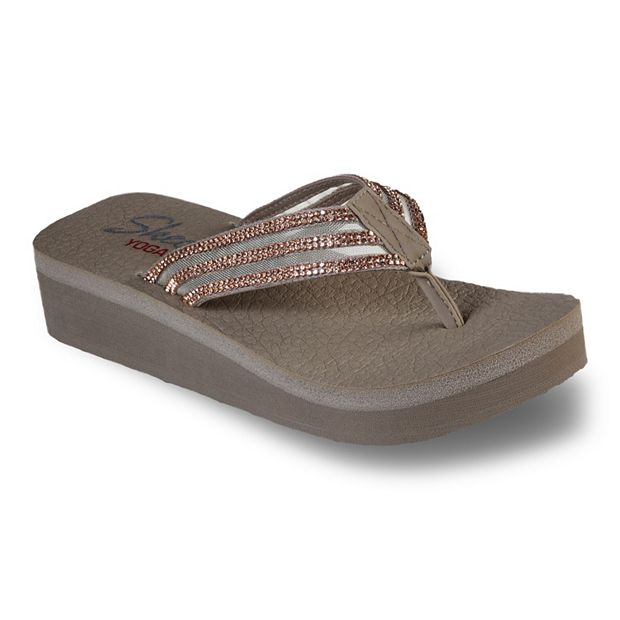 Skechers cheap taupe sandals