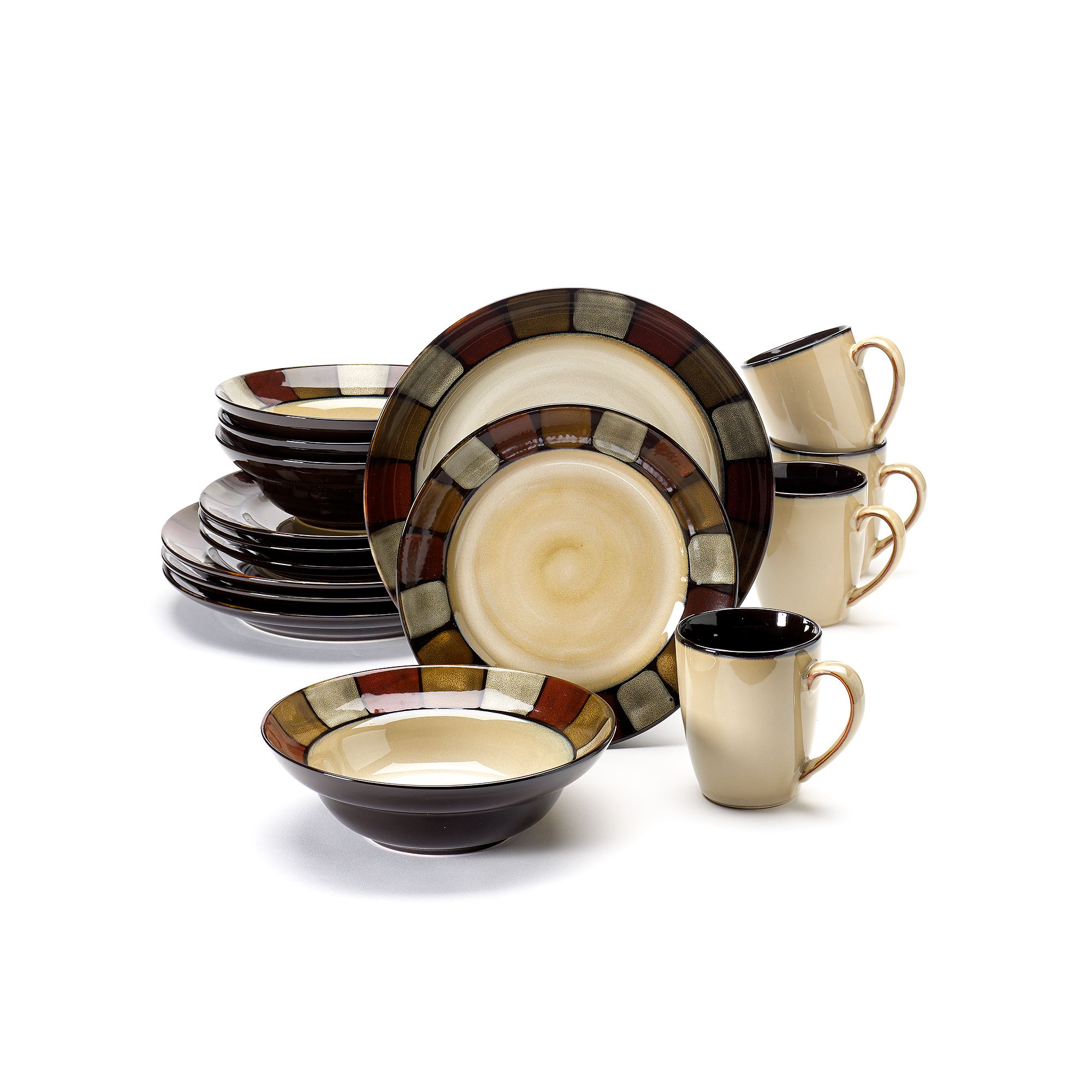 Pfaltzgraff Taos 16-pc. Dinnerware Set, Multicolor