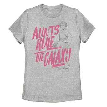 Juniors' Star Wars Aunts Rule Galaxy Graphic Tee