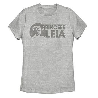 Juniors' Star Wars Vintage Leia Panel Graphic Tee