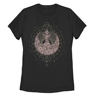 Juniors' Star Wars Celestial Rose Rebel Graphic Tee