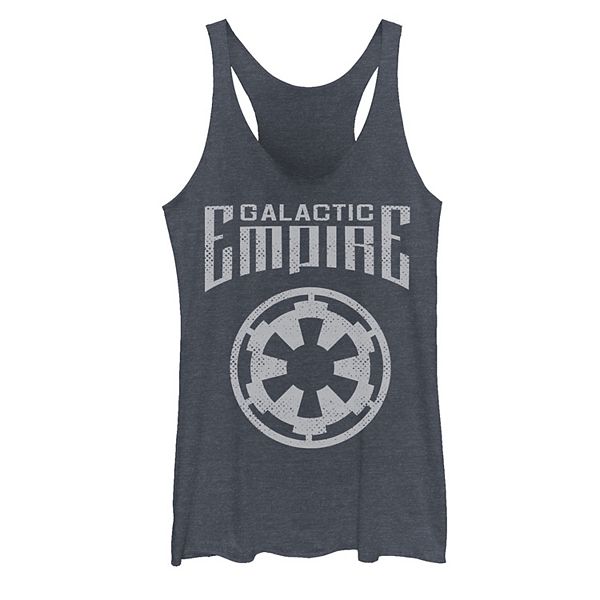 Juniors' Star Wars Galactic Empire Logo Graphic Tank Top