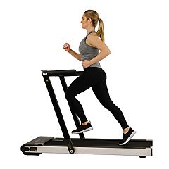 Sunny Health & Fitness Smart Strider Treadmill with 20 Wide LoPro Deck -  SF-T7718SMART 