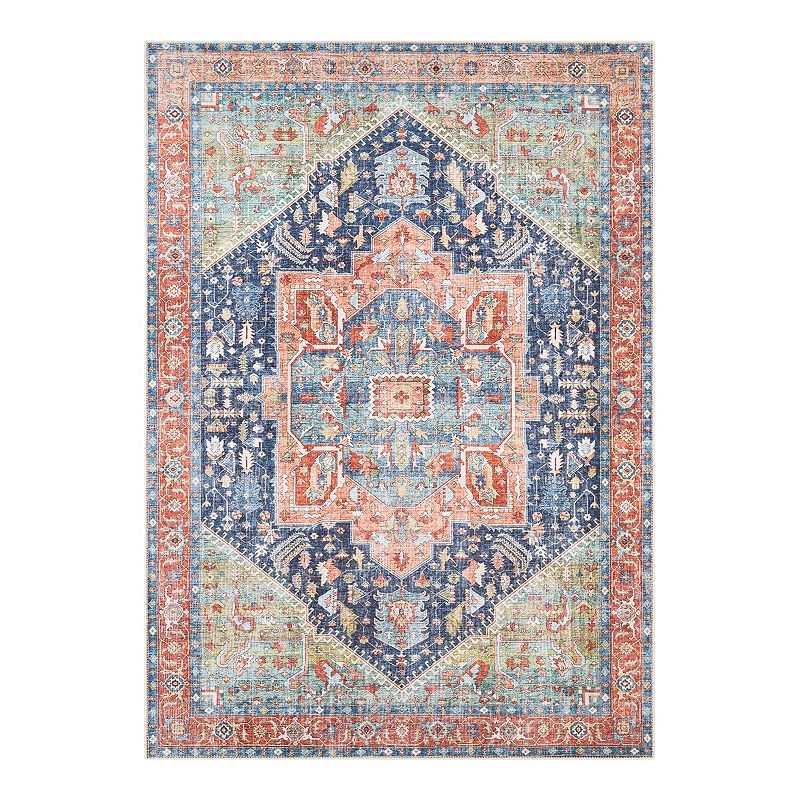Decor 140 Alfonso Trad Rug, Blue, 5X8 Ft