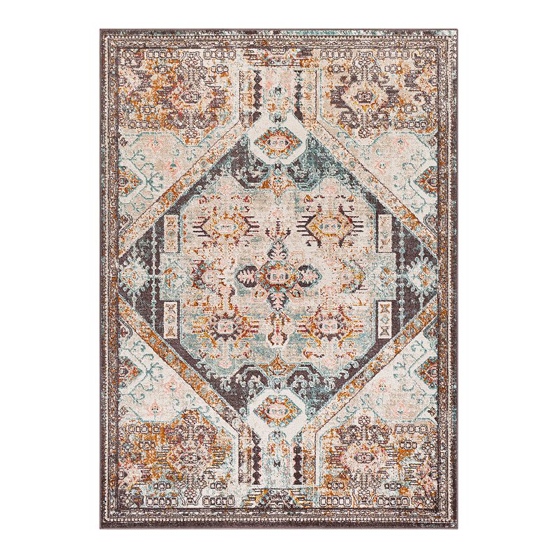 Decor 140 Antonella Global Rug, Blue, 5X8 Ft