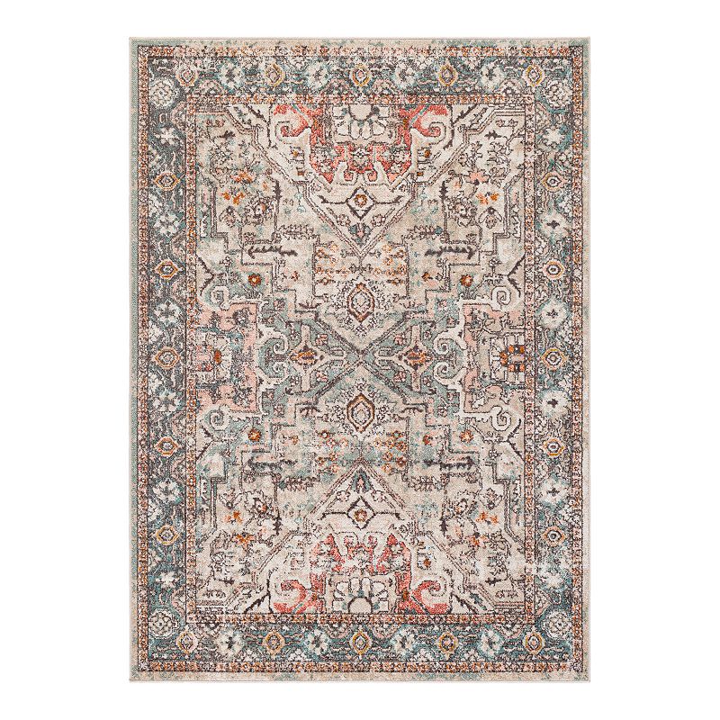 Decor 140 Aradia Global Rug, Red, 8X10 Ft