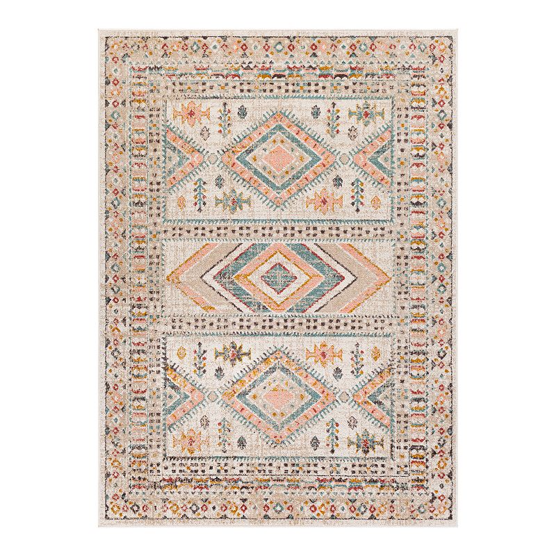 Decor 140 Barnardo Global Rug, Pink, 8X10 Ft