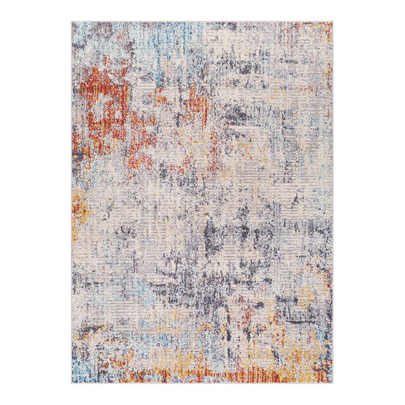 Decor 140 Benita Global Rug, Red, 7X9 Ft