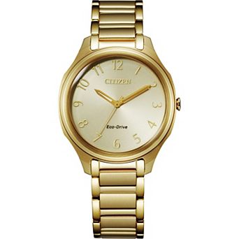 Citizen Eco-Drive Women's Gold Tone Bracelet Watch