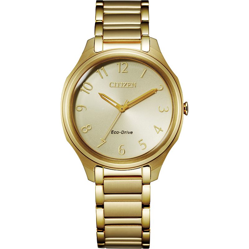 Citizen Eco-Drive Women's Gold Tone Bracelet Watch, Size: Medium