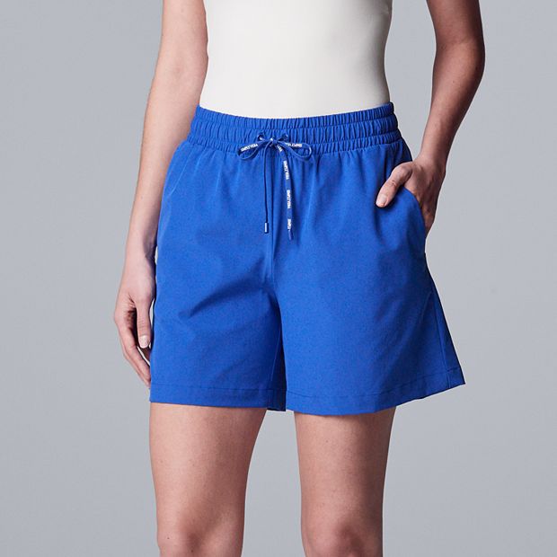 kohls womens pull on shorts