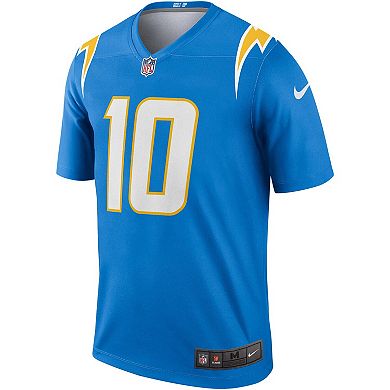 Men's Nike Justin Herbert Powder Blue Los Angeles Chargers Legend Jersey
