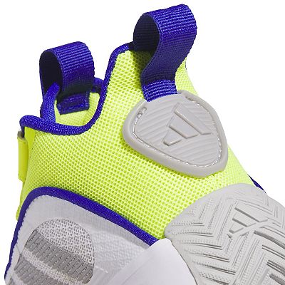 adidas gazelle silver green womens Northeast Journey Kid's Ipottaa Basketball / Sport High Top Shoes US Youth 1 / Eur 32 / White Sole with White Strap