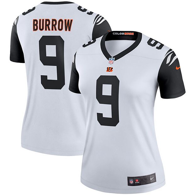 Nike, Shirts, Nike Joe Burrow 9 Nfl Mcincinnati Bengals Stitched  Whitelimited Jersey