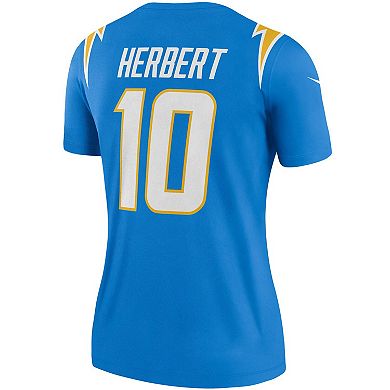 Women's Nike Justin Herbert Powder Blue Los Angeles Chargers Legend Jersey