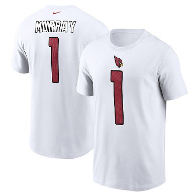 Men's Nike Kyler Murray White Arizona Cardinals Name & Number T-Shirt