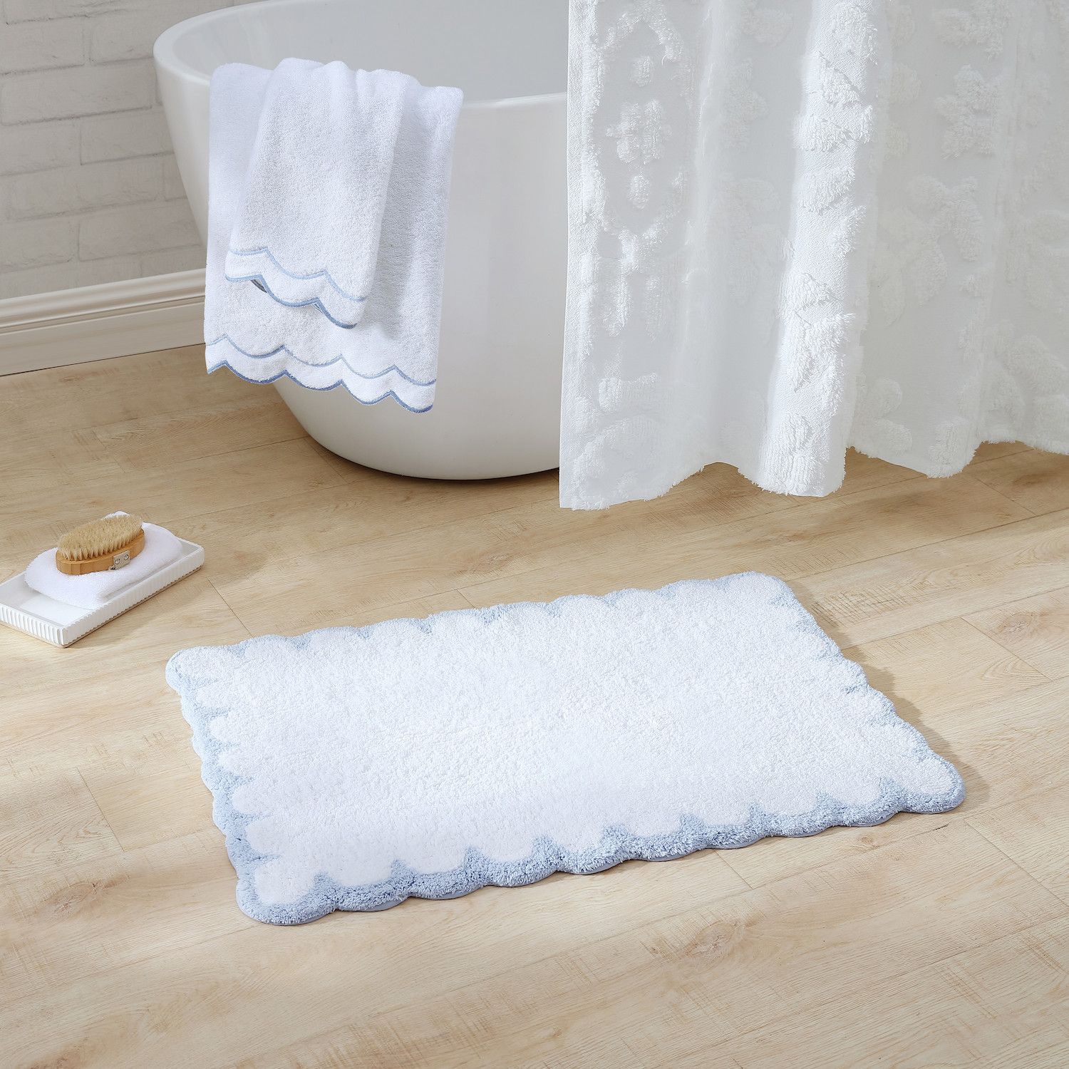 Peri Scallop Hand Towel - Thumbnail 4