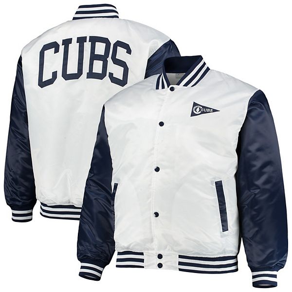 Heavyweight Satin Jacket Chicago Cubs