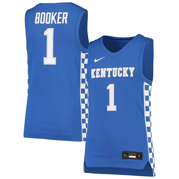 Youth Nike Devin Booker Royal Kentucky Wildcats Replica Basketball