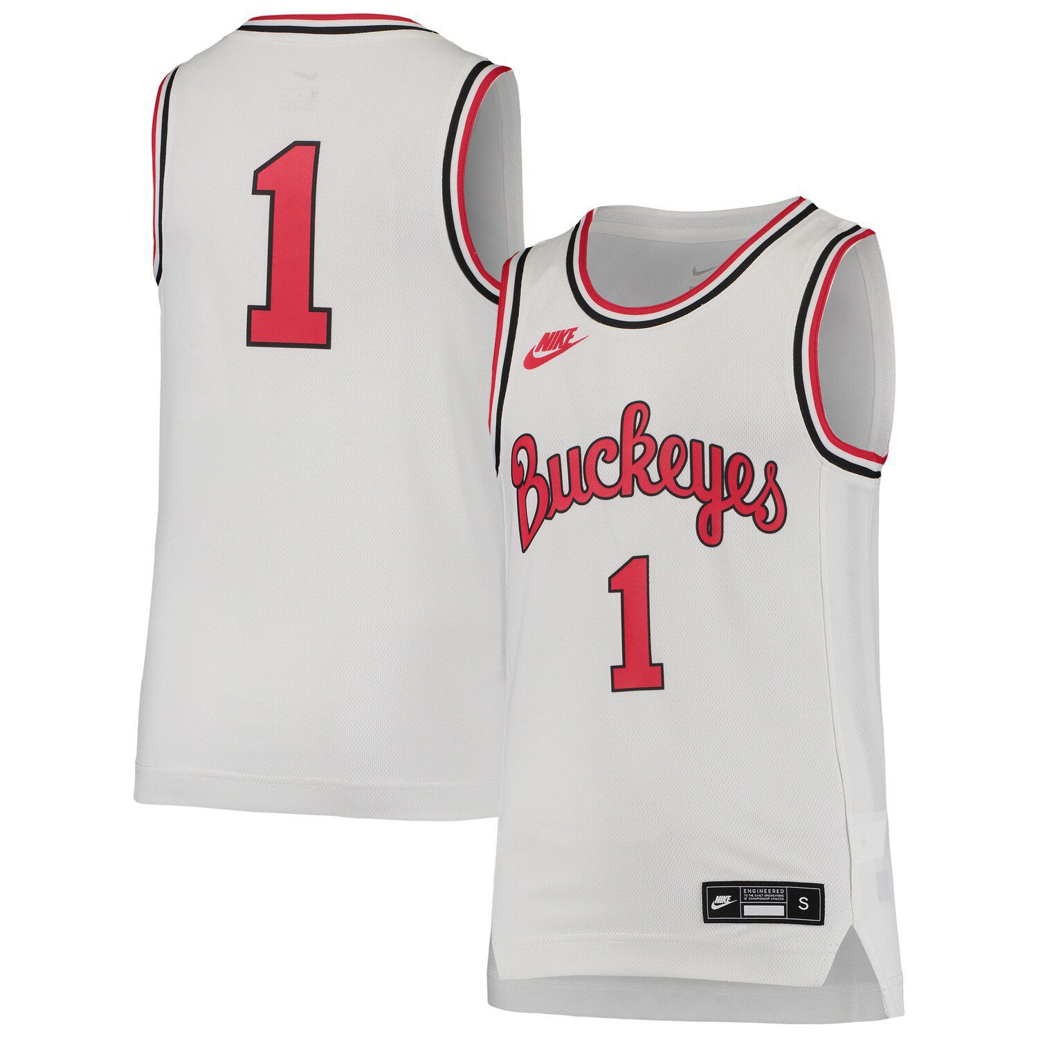 white basketball vest