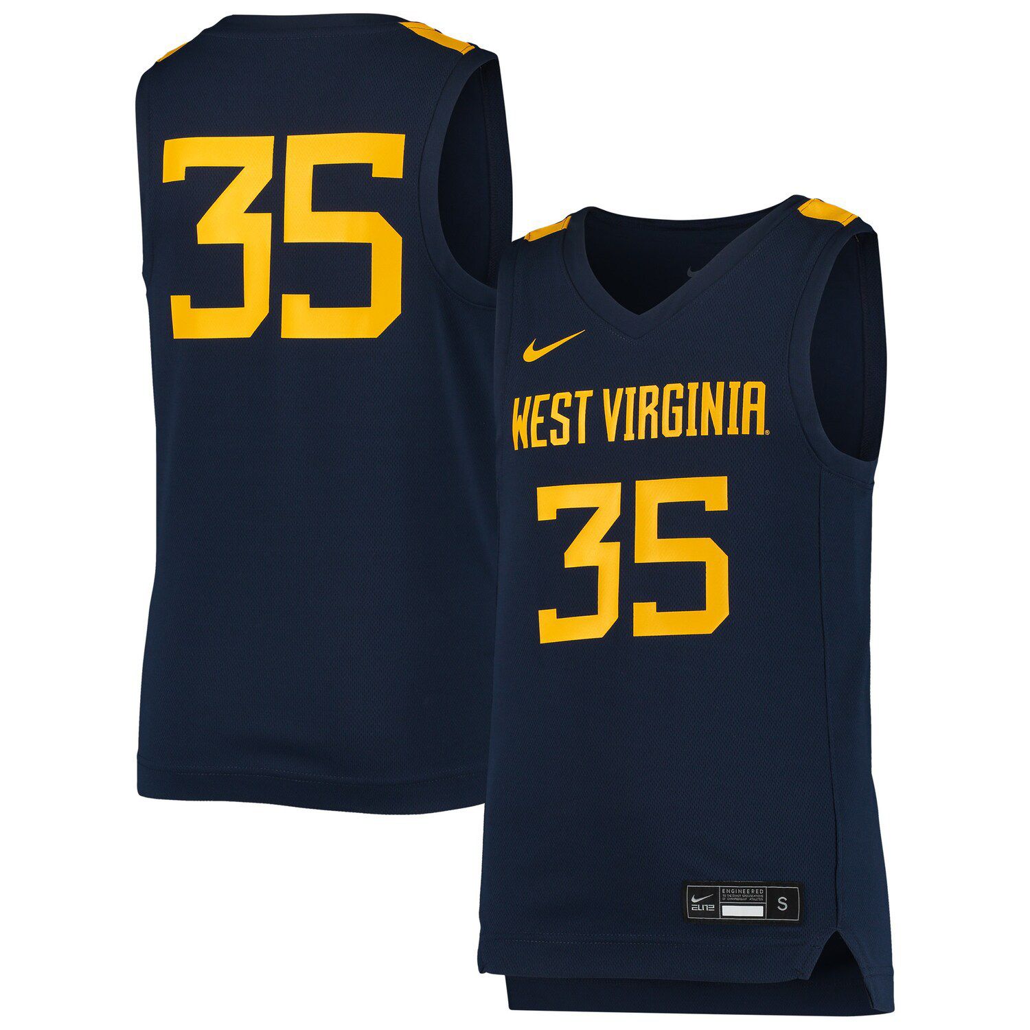 west virginia basketball jersey